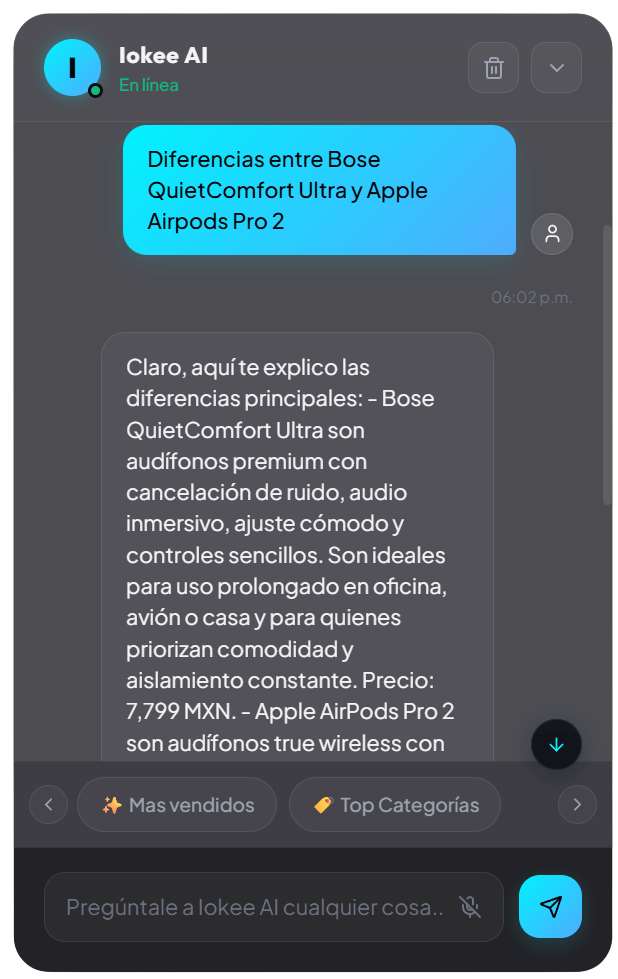Comparador de catálogo